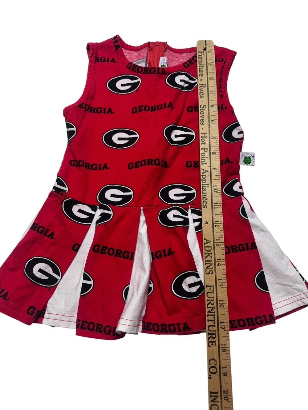 Georgia Bulldogs UGA Girls 4T Game Day Dress Sara Lynn Togs Football Dawgs